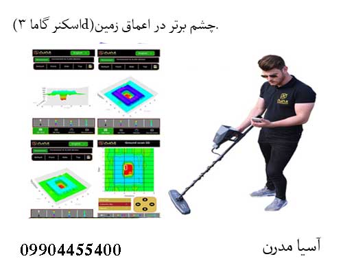 (اسکنر گاما 3d)چشم برتر در اعماق زمین.